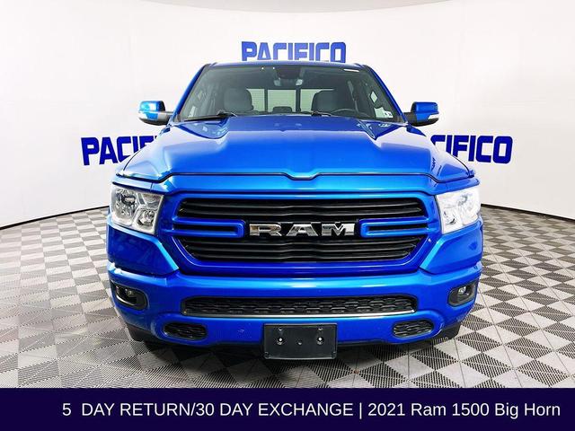 Photo of 2021 Hydro Blue Pearlcoat RAM 1500