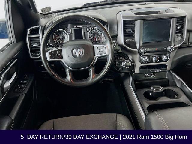 Photo of 2021 Hydro Blue Pearlcoat RAM 1500