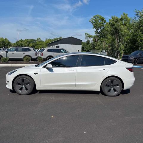 Photo of 2023 White Tesla Model 3