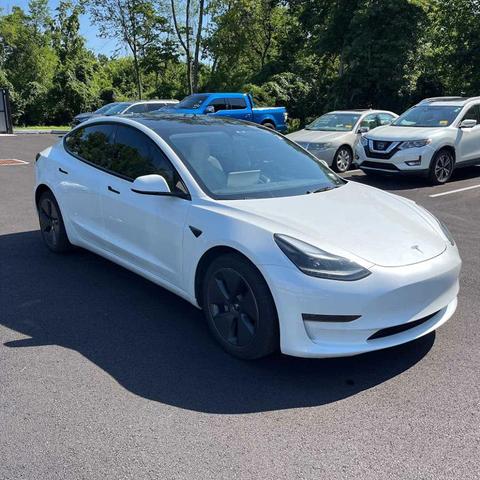 Photo of 2023 White Tesla Model 3