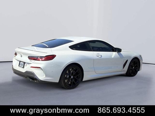 Photo of 2025 Mineral White Metallic BMW M850