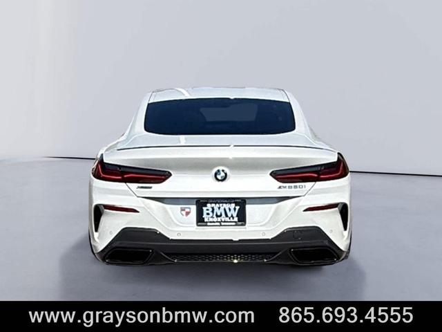 Photo of 2025 Mineral White Metallic BMW M850