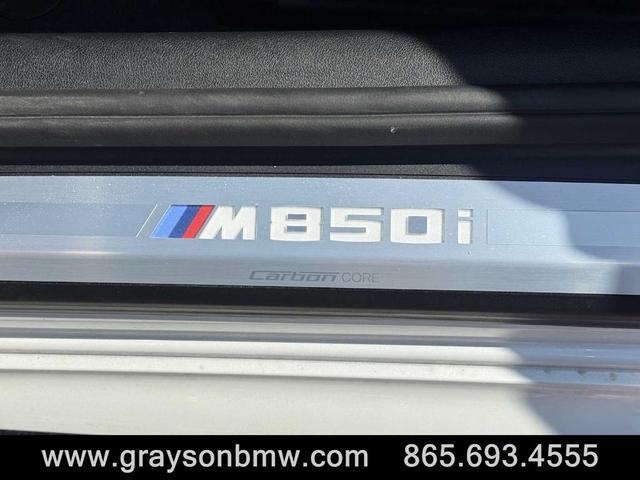 Photo of 2025 Mineral White Metallic BMW M850