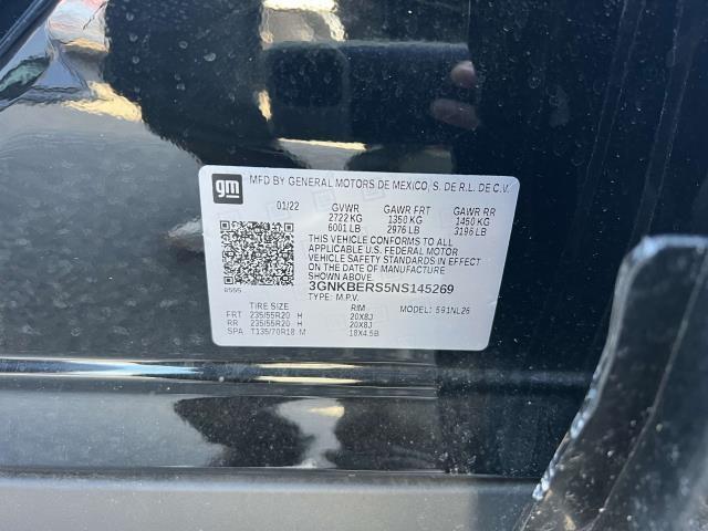 Photo of 2022 Black Chevrolet Blazer