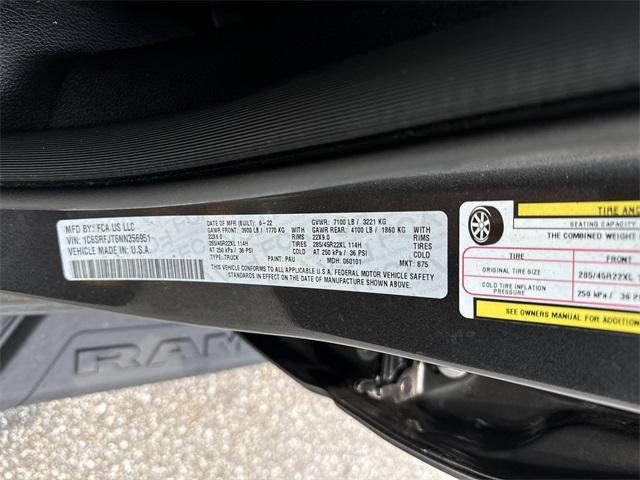 Photo of 2022 Granite Crystal Metallic Clearcoat RAM 1500