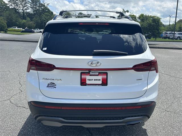 Photo of 2023 Serenity White Pearl Hyundai SANTA FE
