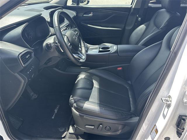 Photo of 2023 Serenity White Pearl Hyundai SANTA FE