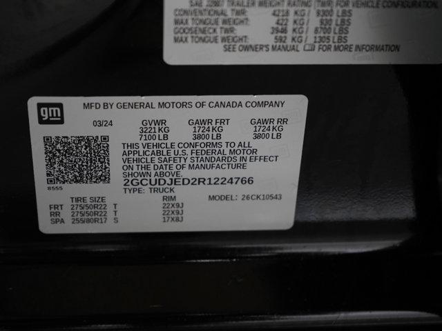Photo of 2024 Black Chevrolet Silverado 1500