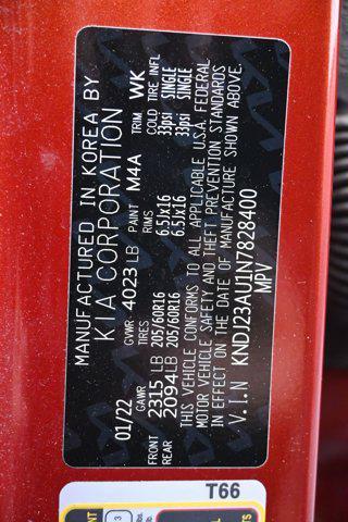Photo of 2022 Mars Orange Kia Soul