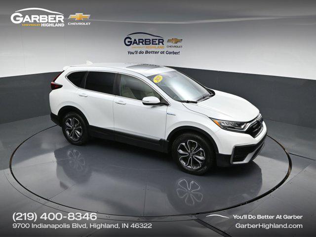 Photo of 2021 Platinum White Pearl Honda CR-V Hybrid