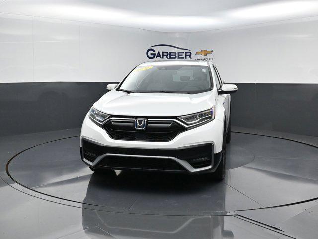 Photo of 2021 Platinum White Pearl Honda CR-V Hybrid