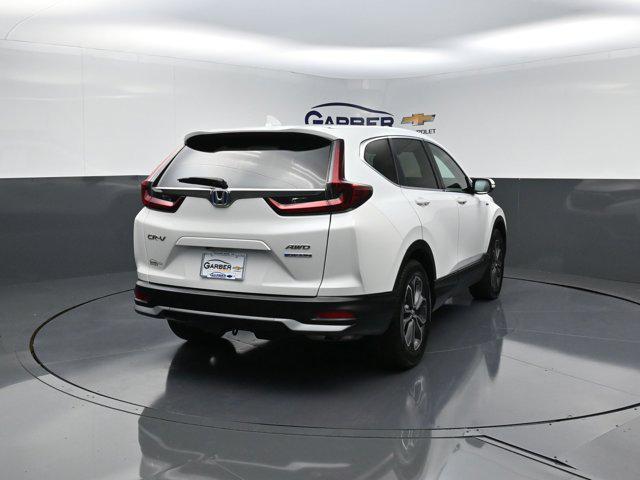 Photo of 2021 Platinum White Pearl Honda CR-V Hybrid