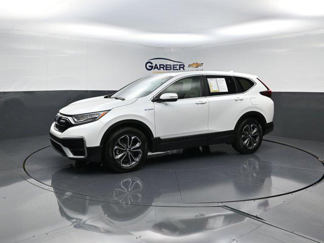Photo of 2021 Platinum White Pearl Honda CR-V Hybrid
