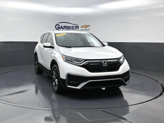 Photo of 2021 Platinum White Pearl Honda CR-V Hybrid