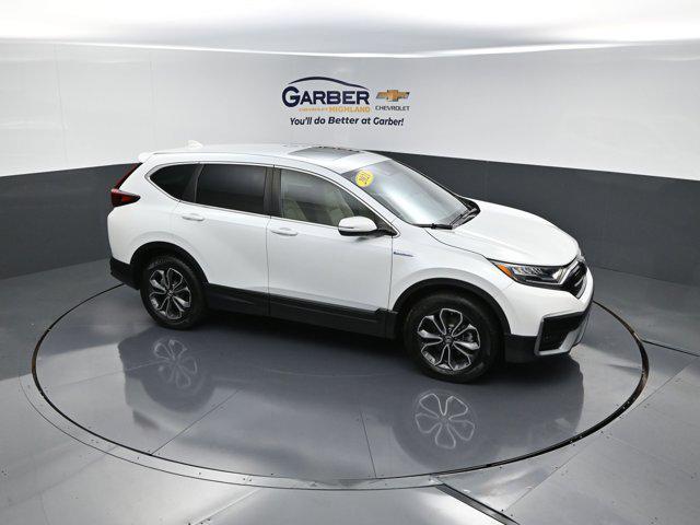 Photo of 2021 Platinum White Pearl Honda CR-V Hybrid