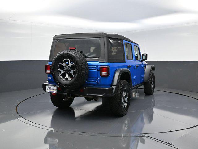 Photo of 2022 Hydro Blue Pearlcoat Jeep Wrangler Unlimited