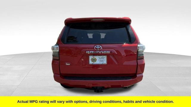 Photo of 2024 Red Toyota 4Runner