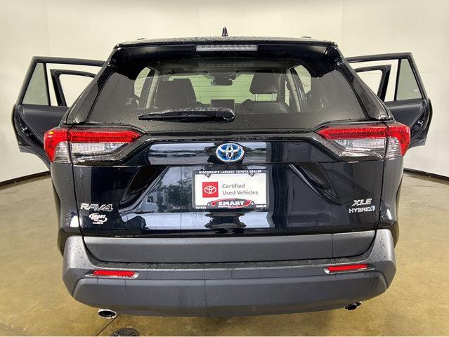 Photo of 2022 Midnight Black Metallic Toyota RAV4 Hybrid