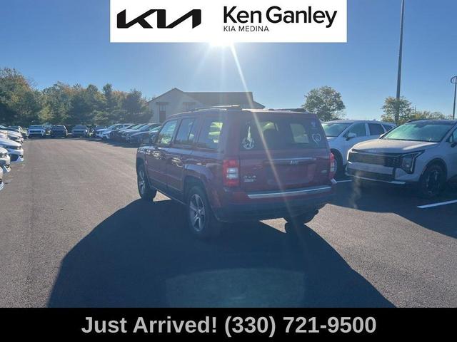 Photo of 2017 Deep Cherry Red Crystal Pearlcoat Jeep Patriot
