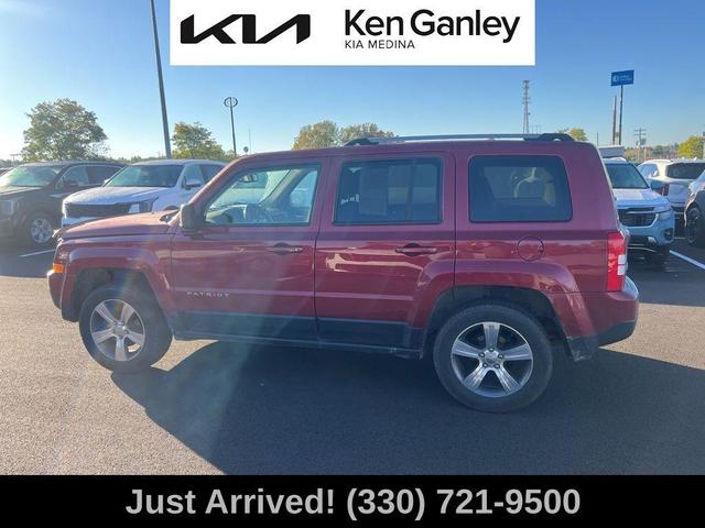 Photo of 2017 Deep Cherry Red Crystal Pearlcoat Jeep Patriot