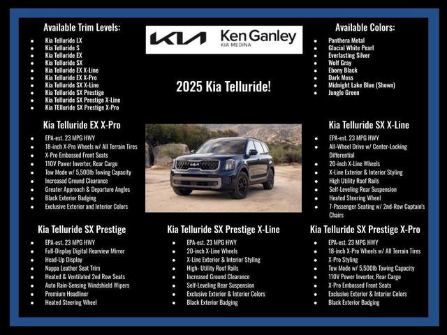 Photo of 2025 Ebony Black Kia Telluride