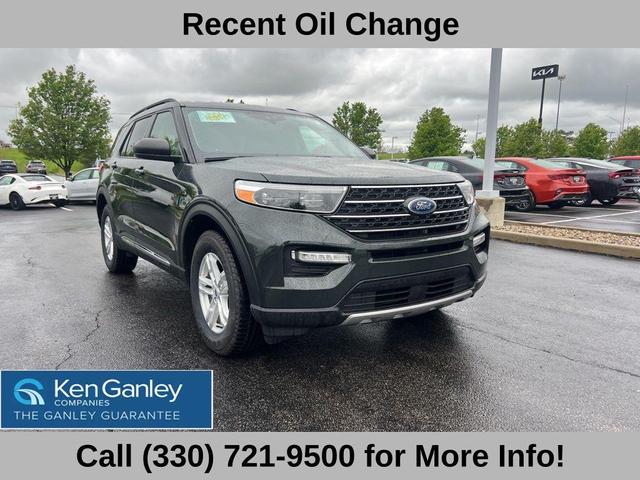 Photo of 2022 Forged Green Metallic Ford Explorer