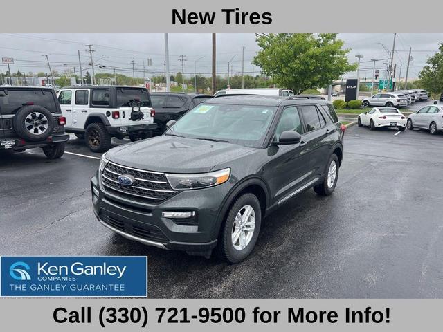 Photo of 2022 Forged Green Metallic Ford Explorer