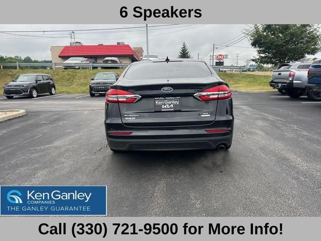 Photo of 2019 Blue Metallic Ford Fusion