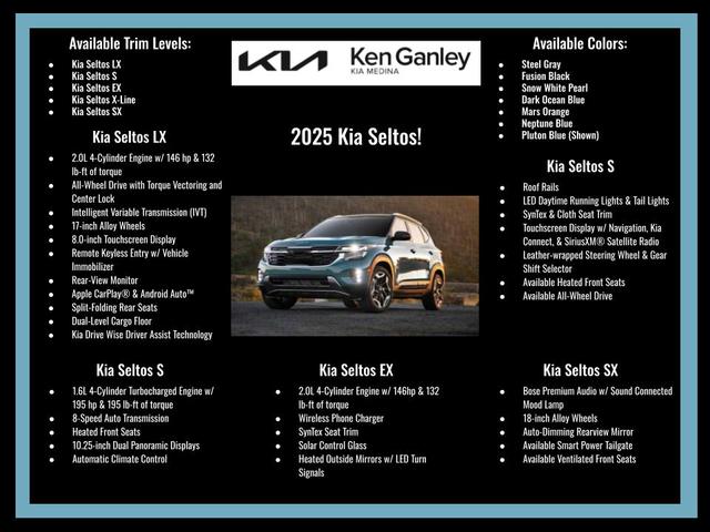 Photo of 2025 Blue Kia Seltos