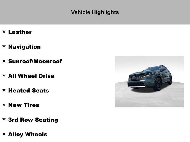 Photo of 2023 Aruba Green Kia Sorento