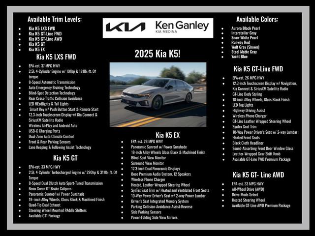 Photo of 2026 AURORABLACKPEAR Kia K5