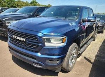 Photo of 2022 Patriot Blue Pearlcoat RAM 1500