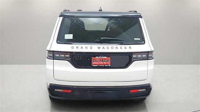 Photo of 2025 Bright White Clearcoat Jeep Grand Wagoneer