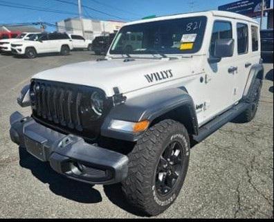 Photo of 2021 Bright White Clearcoat Jeep Wrangler