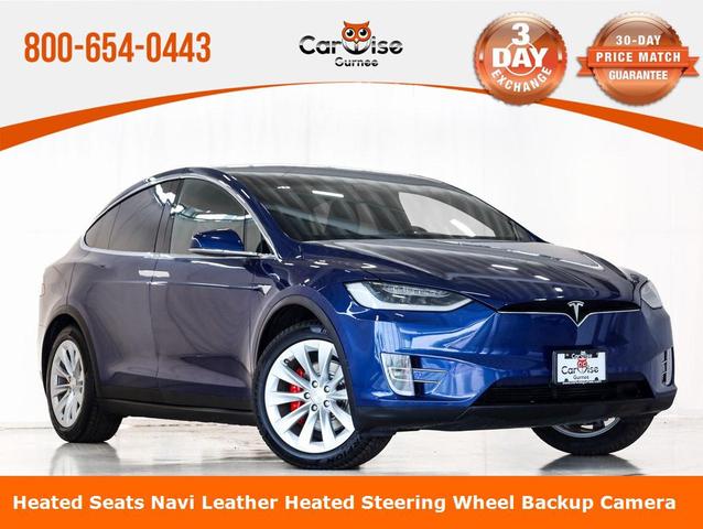 Photo of 2017 Deep Blue Metallic Tesla Model X