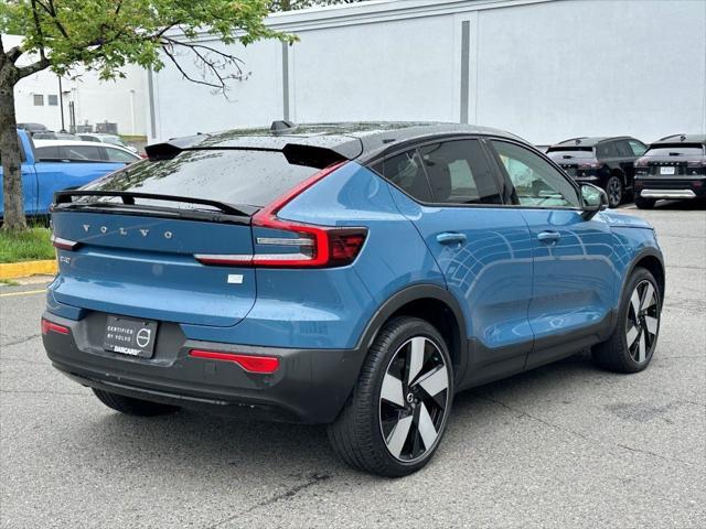 Photo of 2022 Fjord Blue Metallic Volvo C40 Recharge Pure Electric