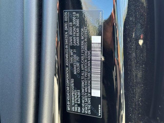 Photo of 2025 Onyx Black Metallic Volvo XC90 Plug-In Hybrid
