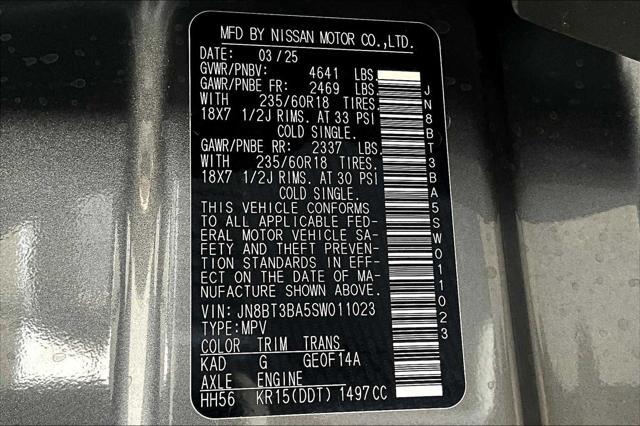 Photo of 2025 Gun Metallic Nissan Rogue