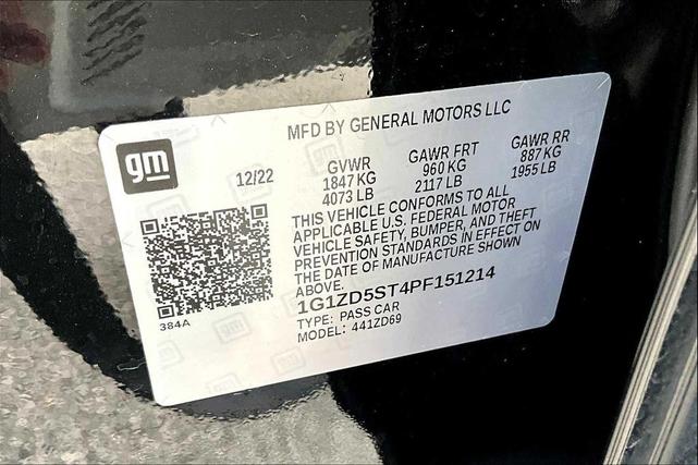 Photo of 2023 Mosaic Black Metallic Chevrolet Malibu