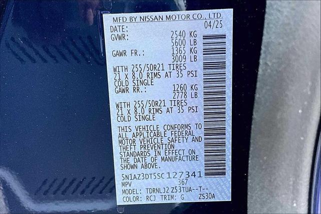 Photo of 2025 Blue Nissan Murano