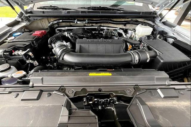 Photo of 2025 Glacier White Nissan Frontier