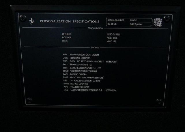 Photo of 2018 Nero DS 1250 Ferrari 488 Spider