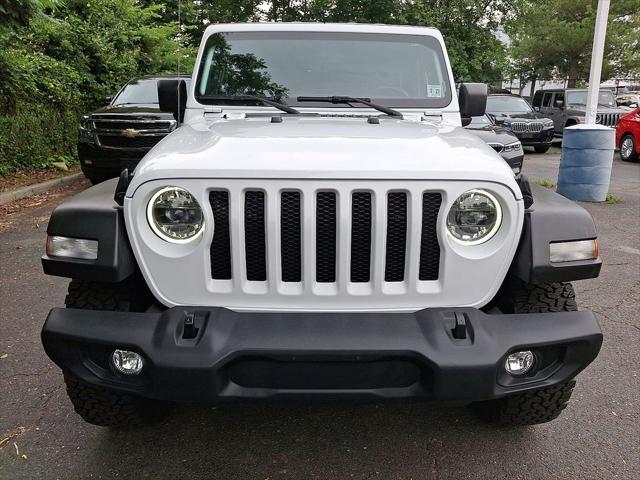 Photo of 2022 Bright White Clearcoat Jeep Wrangler Unlimited