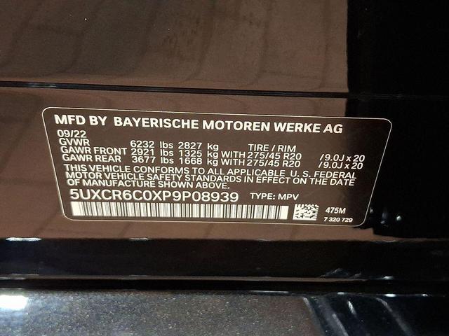 Photo of 2023 Black Sapphire Metallic BMW X5