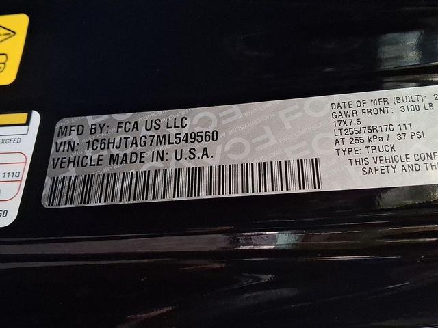 Photo of 2021 Black Clearcoat Jeep Gladiator