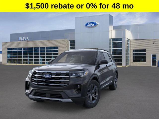 Photo of 2025 Agate Black Metallic Ford Explorer