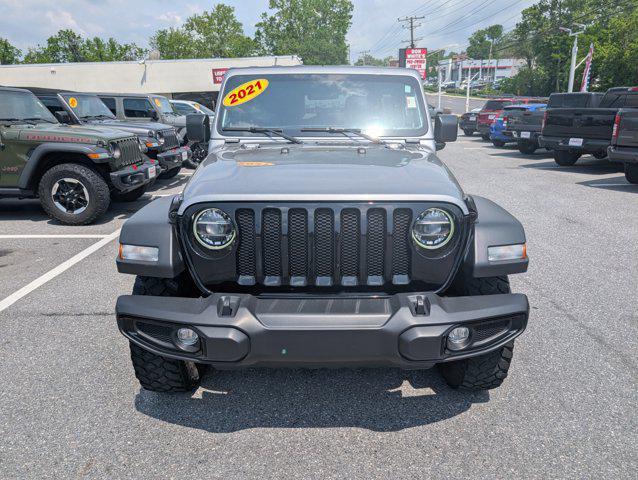 Photo of 2021 Billet Silver Metallic Clearcoat Jeep Wrangler