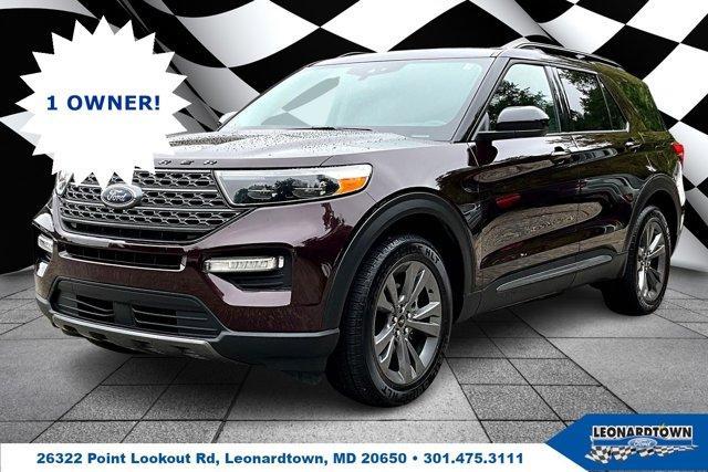 Photo of 2022 Jewel Red Metallic Ford Explorer