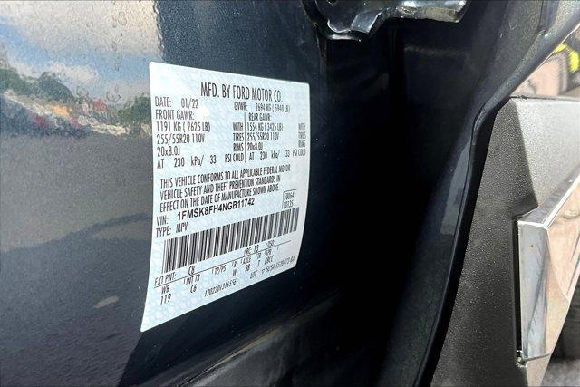 Photo of 2022 Stone Blue Metallic Ford Explorer