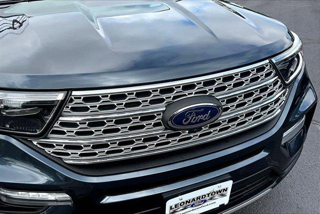 Photo of 2022 Stone Blue Metallic Ford Explorer